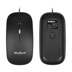 Rebel Zestaw Klawiatura I Mysz Przewodowa Rebel Wds200 [[