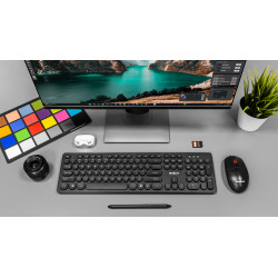 Rebel Zestaw Klawiatura I Mysz Bezprzewodowa Rebel Ws400 [[