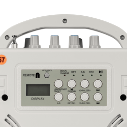 Rebel Mikrofon Z Wzmacniaczem Zestaw Przenośny Sh222Ubt [[