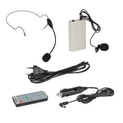 Rebel Mikrofon Z Wzmacniaczem Zestaw Przenośny Sh222Ubt [[