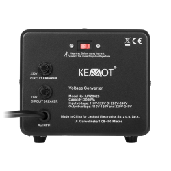 Kemot Konwerter Napięcia Kemot 1600 W / 2000 Va [[