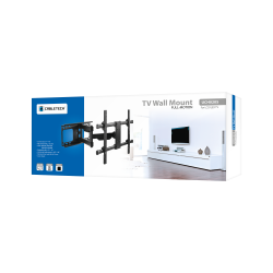 Cabletech Uchwyt Do Ściany 37-70 Cali  Czarny Lpa49-463D (Regulacja W Pionie I W Poziomie) [[