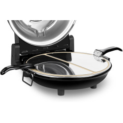 Teesa Piec Do Pizzy Teesa Supreme, 1200 W, 32 Cm , Okienko , Wyjmowany Kamień [[