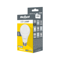 Rebel Lampa Led Rebel A60 12W,  E27, 4000K, 230V [[