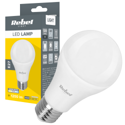 Rebel Lampa Led Rebel 12W, E27, 3000K, 230V [[