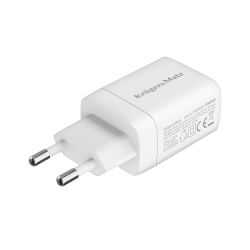 Krüger&Matz Ładowarka Sieciowa Kruger&Matz 45 W Gan Z Funkcją Power Delivery I Quick Charge [[