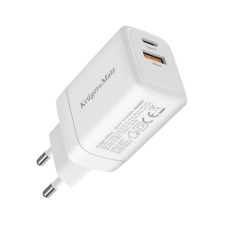 Krüger&Matz Ładowarka Sieciowa Kruger&Matz 45 W Gan Z Funkcją Power Delivery I Quick Charge [[