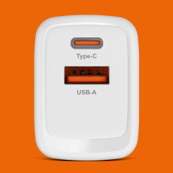 Krüger&Matz Ładowarka Sieciowa Kruger&Matz 45 W Gan Z Funkcją Power Delivery I Quick Charge [[