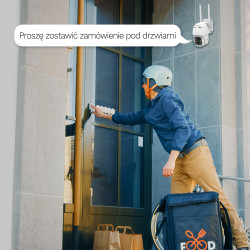 Krüger&Matz Kamera Wi-Fi Zewnętrzna Kruger&Matz Connect C90 Solar [[