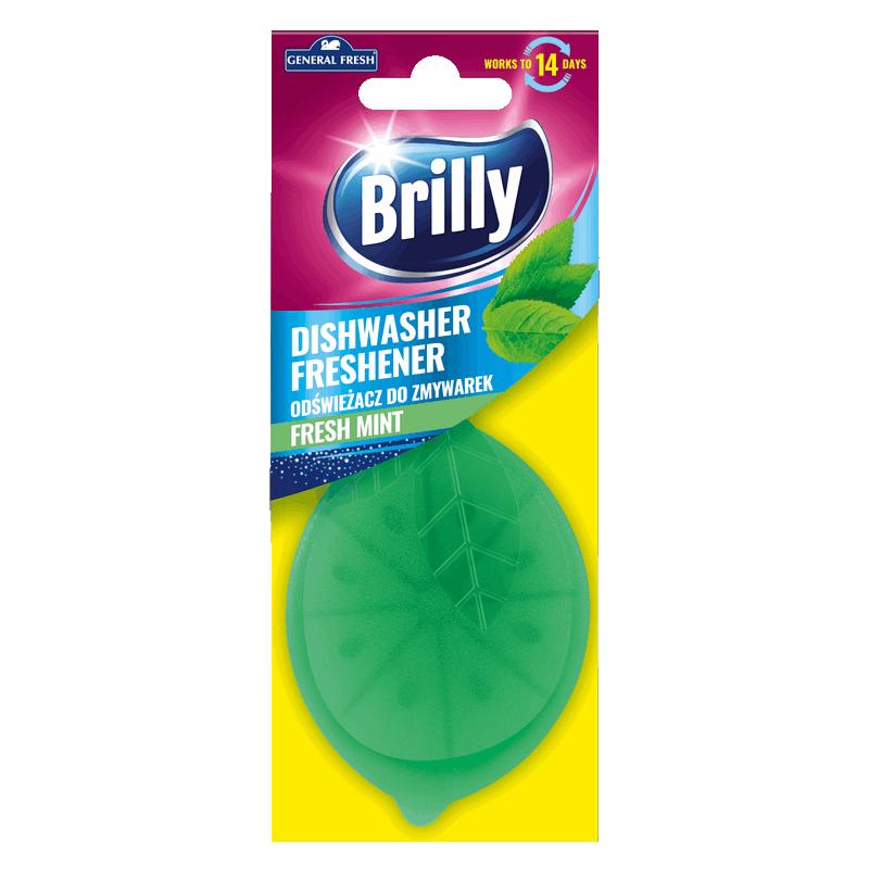 MIĘTOWY odświeżacz do zmywarek BRILLY General Fresh