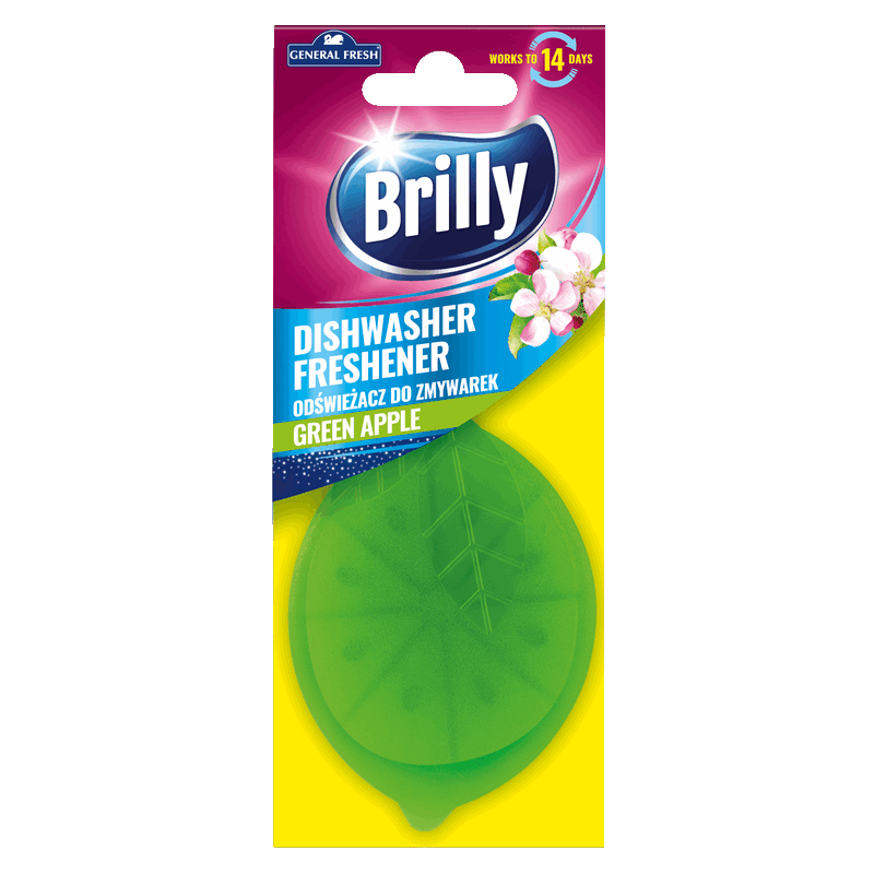 ZIELONE JABŁKO odświeżacz do zmywarek BRILLY General Fresh