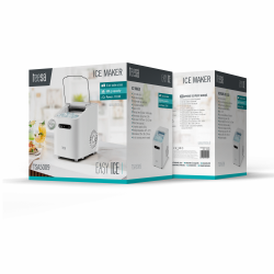 Teesa Kostkarka Do Lodu Teesa Easy Ice, 11Kg Lodu , 1L , 110W, Dwa Rozmiary Kostek, Autoczyszczenie [[