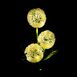 Rebel Ogrodowe Ozdobne  Lampki Solarne Rebel- Czosnek Ozdobny [[