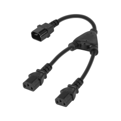 Rozdzielacz Kabla Komputerowego (Splitter) Gniazdo - 2X Wtyk [[