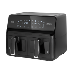 Teesa Frytkownica Beztłuszczowa Teesa Air Fryer Dual Pot Xxl 8L 2700W [[