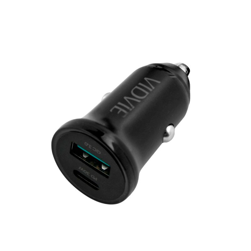 Ładowarka Samochodowa 30 W Usb + Usb Typu C Z Funkcją Powerdelivery I Quickcharge [[