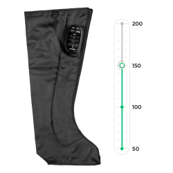 Rebel Aparat Do Drenażu Limfatycznego Na Jedną Nogę , 5 Komór ,Bezprzewodowy , Rebel Active [[