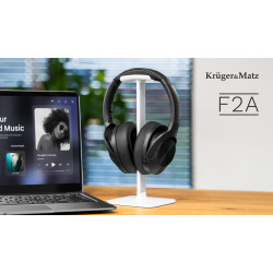 Krüger&Matz Bezprzewodowe Słuchawki Nauszne Z Anc Kruger&Matz F2A [[