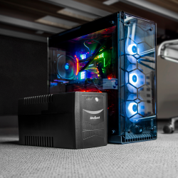 Rebel Zasilacz Awaryjny  Ups Rebel Model Micropower 1000 ( Offline, 1000Va / 600W , 230 V , 50Hz ) [[