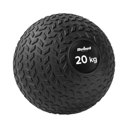 Rebel Mała Piłka Lekarska Do Ćwiczeń Rehabilitacyjna Slam Ball 23Cm 20Kg, Rebel Active [[
