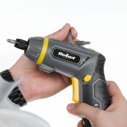 Rebel Wkrętarka Akumulatorowa 4V - Zestaw [[