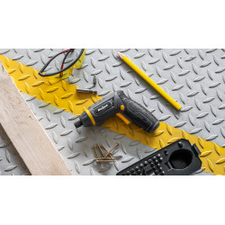 Rebel Wkrętarka Akumulatorowa 4V - Zestaw [[