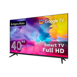 Krüger&Matz Telewizor Kruger&Matz 40" Fhd Google Tv 5.0,  Dvb-T2/S2/T/C   H.265 Hevc [[