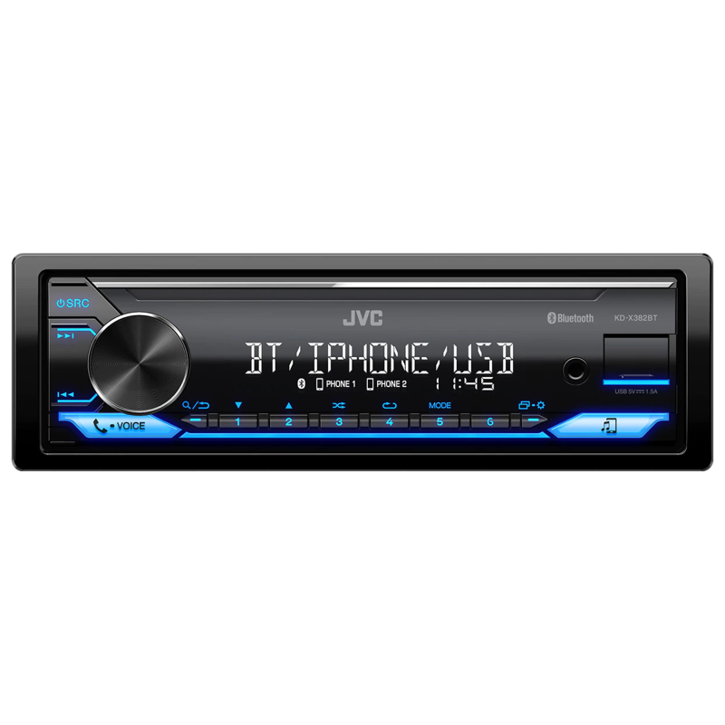 Jvc Jvc Kdx-382Bt Radio Samochodowe Bt , Usb, Fm [[