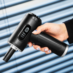 Teesa Dmuchawa , Kompresor , 3 Poziomy , Latarka , 75W, 5 Końcówek, Bateria 6 000 Mah, Teesa [[