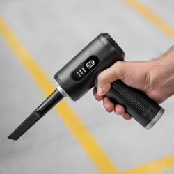 Teesa Dmuchawa , Kompresor , 3 Poziomy , Latarka , 75W, 5 Końcówek, Bateria 6 000 Mah, Teesa [[