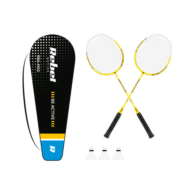 Rebel Zestaw Do Badmintona, Aluminium, Rebel Active [[