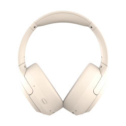 Krüger&Matz Bezprzewodowe Słuchawki Nauszne Z Anc , Kruger&Matz F8A , Beżowe [[