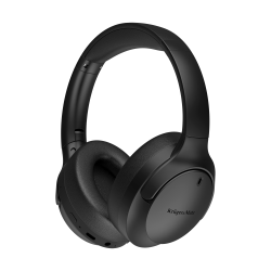 Krüger&Matz Bezprzewodowe Słuchawki Nauszne Z Anc , Kruger&Matz Street 4 , Czarne [[