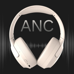 Krüger&Matz Bezprzewodowe Słuchawki Nauszne Z Anc , Kruger&Matz Street 4 , Czarne [[