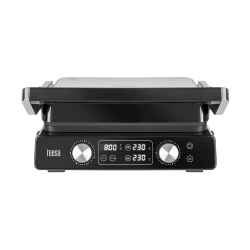 Teesa Grill Elektryczny Teesa , Panini Grill , Opiekacz, 3 Pozycje , Wyjmowane Wkłady, 2000W [[