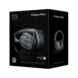 Krüger&Matz Bezprzewodowe Słuchawki Nauszne Z Anc Kruger&Matz F7A [[