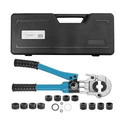 Eurokomp Zaciskarka Hydrauliczna Do Rur 12 Końcówek E6251 [[