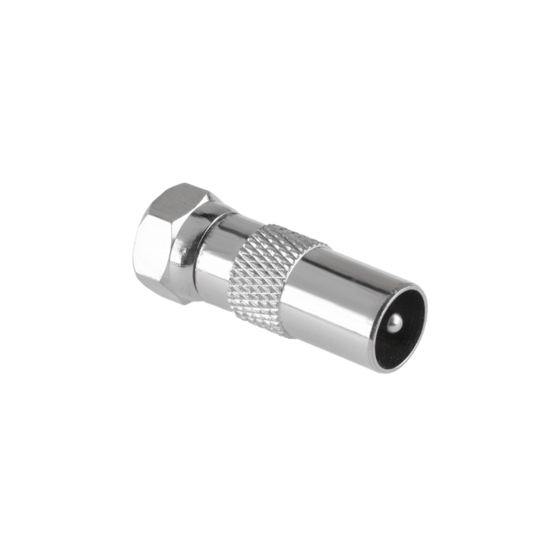 Złącze Wtyk Tv - Wtyk F Cu [[