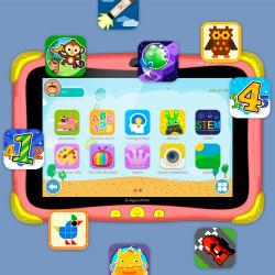 Krüger&Matz Tablet Kruger&Matz Fun 808 Red [[