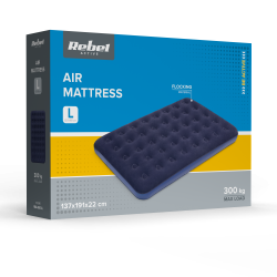Rebel Materac Dmuchany Dwuosobowy Rebel Active, 191 X 137 X 22 Cm [[