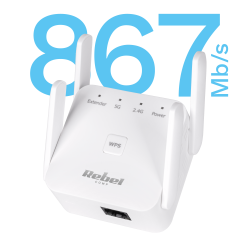 Rebel Repeater - Wzmacniacz Sieci Bezprzewodowej 2.4+5 Ghz Rebel [[