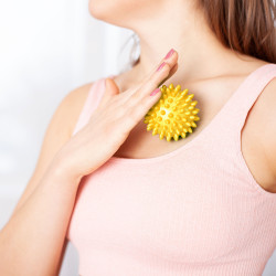 Rebel Zestaw Piłeczek Sensorycznych Z Kolcami Do Masażu, 4 Piłeczki , Rebel Active [[