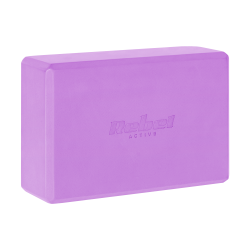 Rebel Kostka, Klocek Do Jogi Z Pianki Eva 120G, Fioletowa, Rebel Active [[