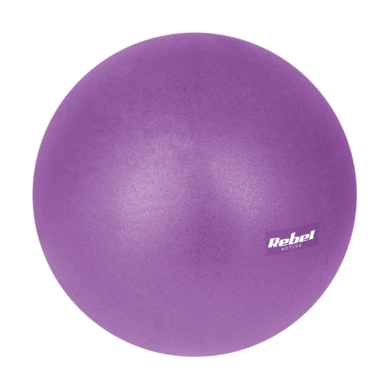 Rebel Mini Piłka Gimnastyczna Do Pilates Rehabilitacyjna 25Cm, Kolor Fioletowy, Rebel Active [[