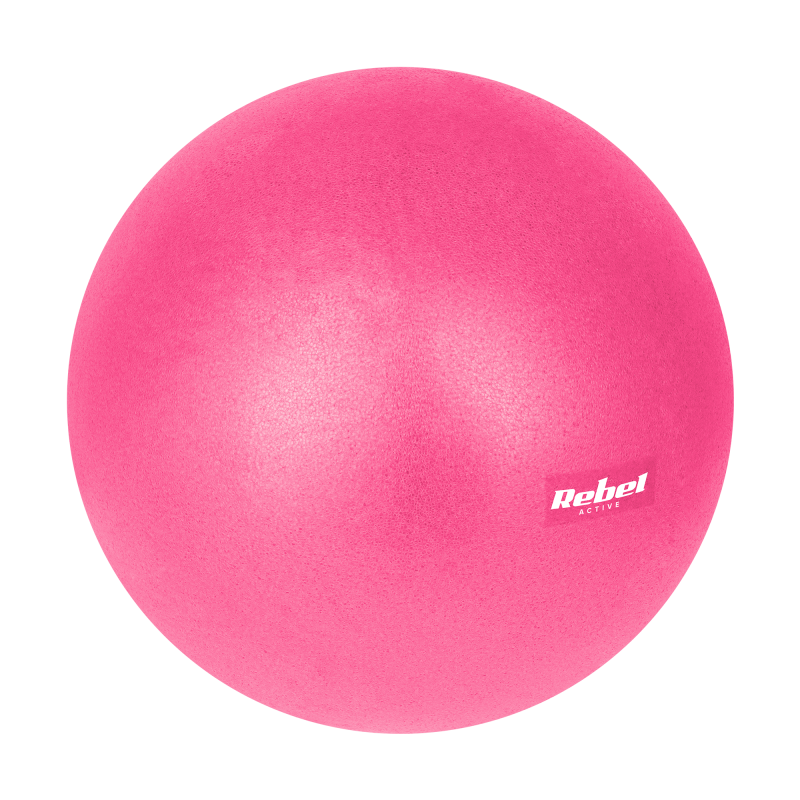 Rebel Mini Piłka Gimnastyczna Do Pilates Rehabilitacyjna 25Cm, Kolor Różowy, Rebel Active [[