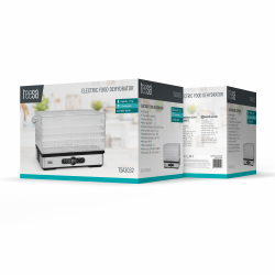 Teesa Suszarka Do Grzybów , Warzyw , Owoców , 400W , 5 Sit, Wyświetlacz, Termoobieg, Teesa [[