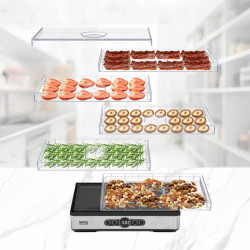 Teesa Suszarka Do Grzybów , Warzyw , Owoców , 400W , 5 Sit, Wyświetlacz, Termoobieg, Teesa [[