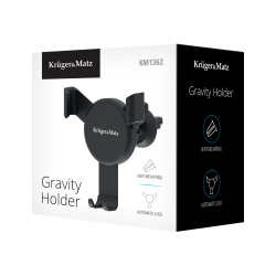 Krüger&Matz Uniwersalny Uchwyt Grawitacyjny Do Kratki Kruger&Matz Km1362 [[