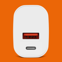 Krüger&Matz Ładowarka Sieciowa Kruger&Matz Gan Dual Usb Z Funkcją Power Delivery I Quick Charge [[