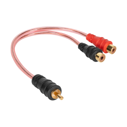 Kabel 1 X Rca Wtyk - 2 Gniazda Rca 0.2M [[